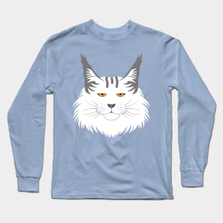 Maine Coon Cat Long Sleeve T-Shirt